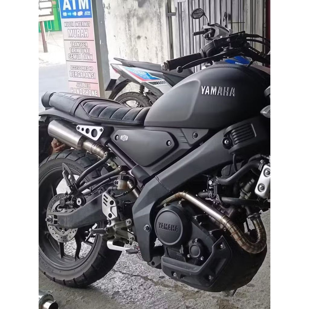 Knalpot yamaha XSR 155 original RPM