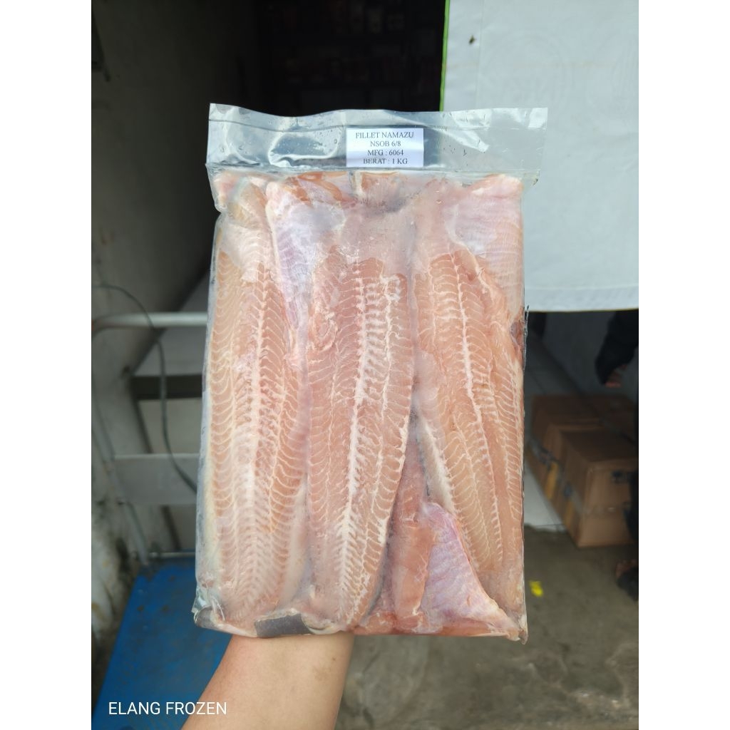 Lele Fillet Frozen Tanpa Duri dan Kepala | Boneless lele fillet Frozen | Mpasi 1kg