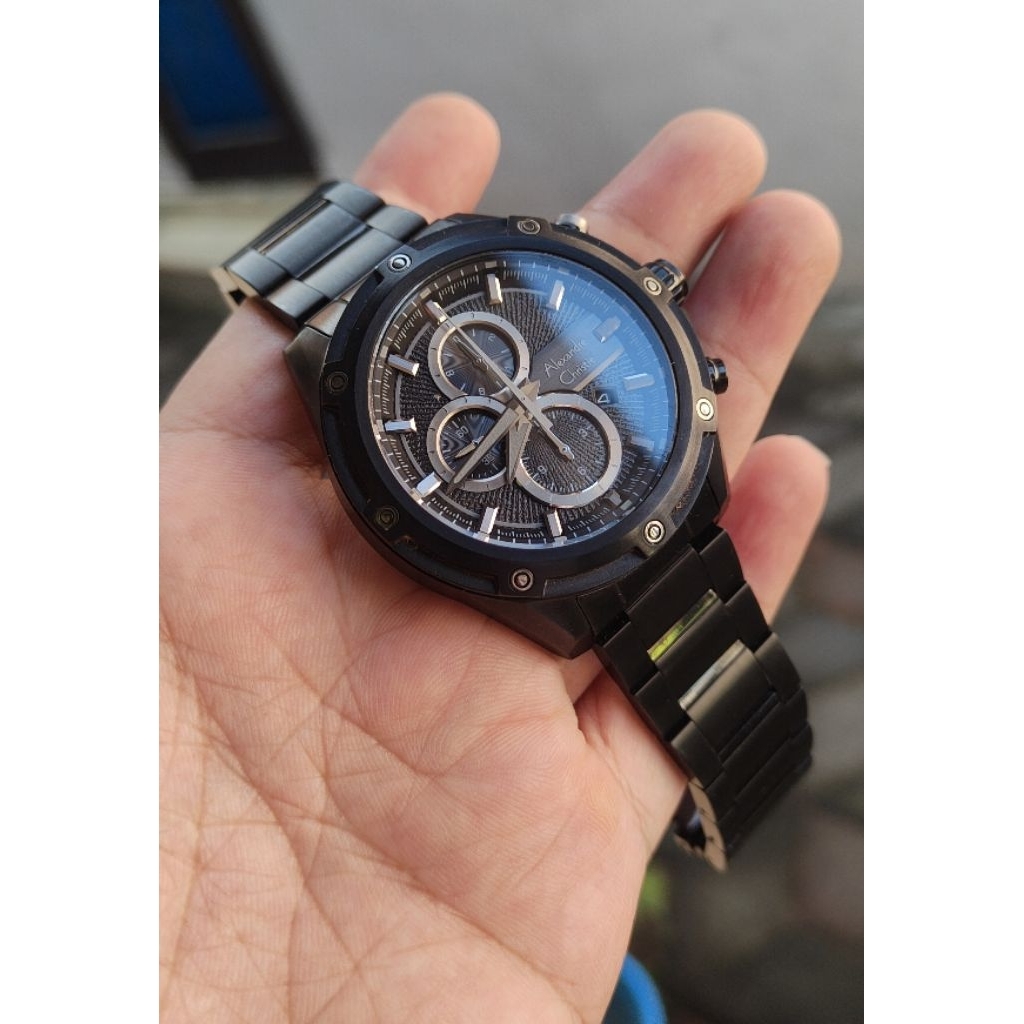 jam tangan original Alexandre Christie pria second bekas preloved