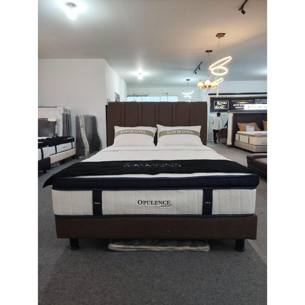 Kasur Springbed Simmons Opulence - Promo Free Divan Sandaran - 180x200