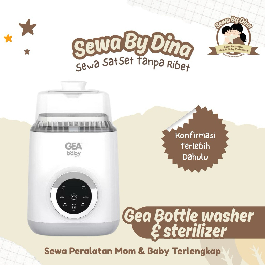 SEWA GEA BOTTLE WASHER AND STERILIZER GOSEND ONLY