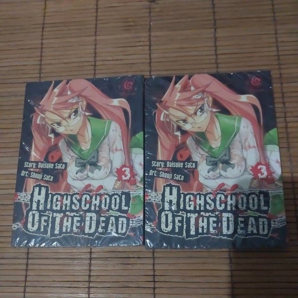 Komik Highschool of The Dead By Shouji Sato & Daisuke Sato (Segel)