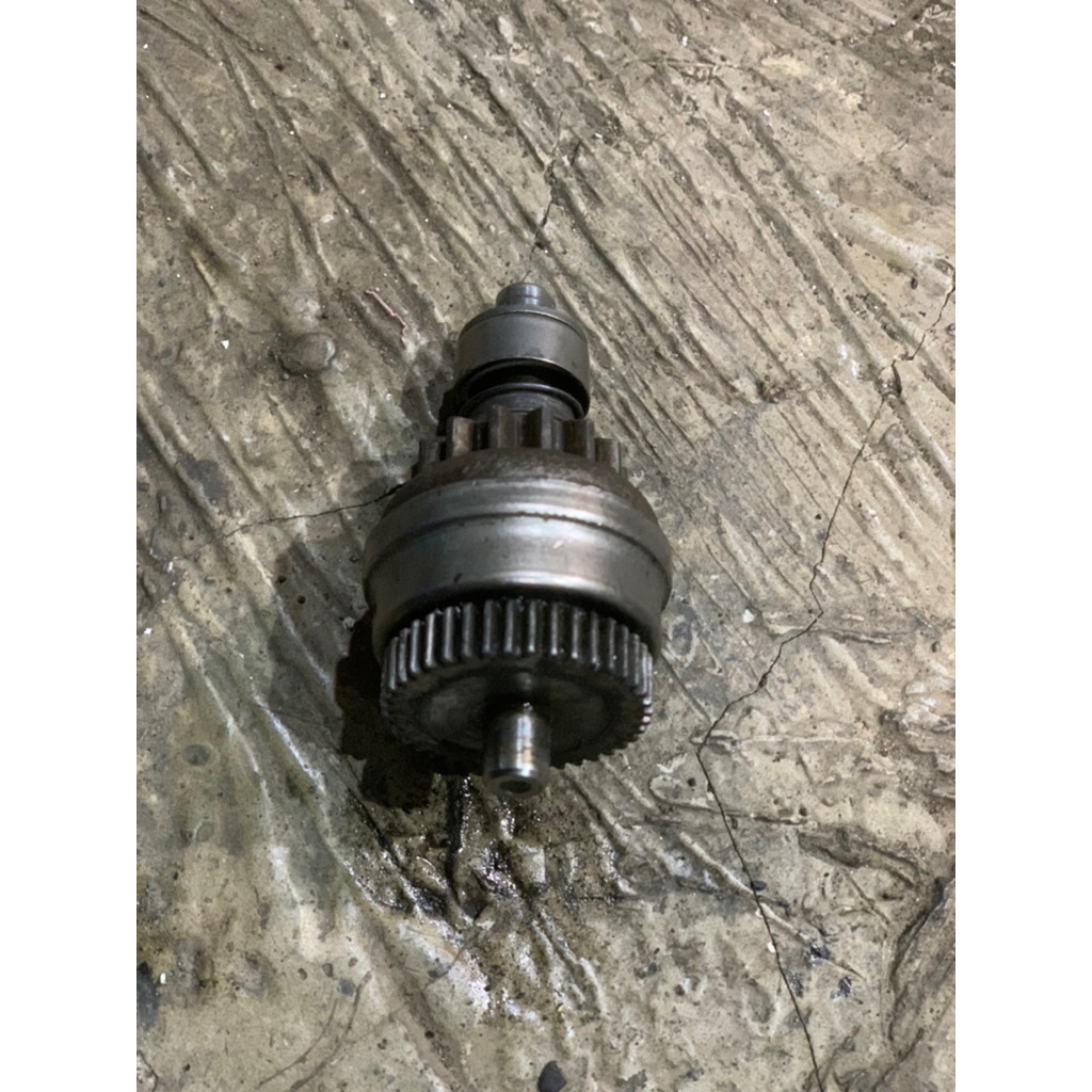 pinion gigi gear stater starter kecil original suzuki 1 nex fi karbu Original Copotan