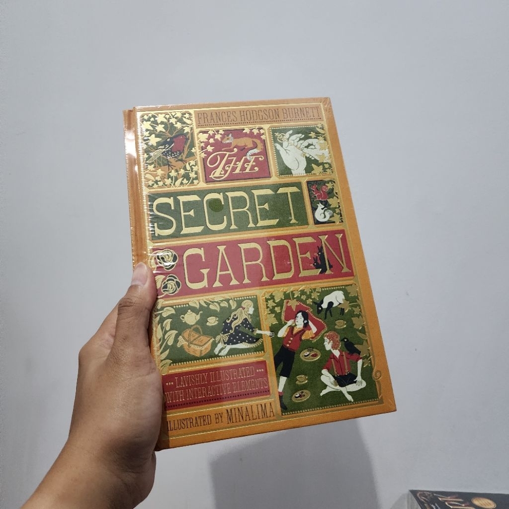 [READY NEW EN] The secret garden by Frances Hodgson Burnett (Minalima Edition Hardcover import origi