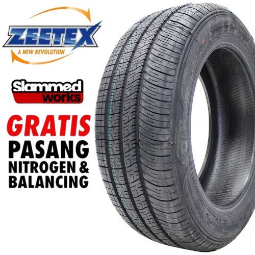 BAN MOBIL R15 ZEETEX ZT 3000 UKURAN BAN 185/60 R15 TUBELES