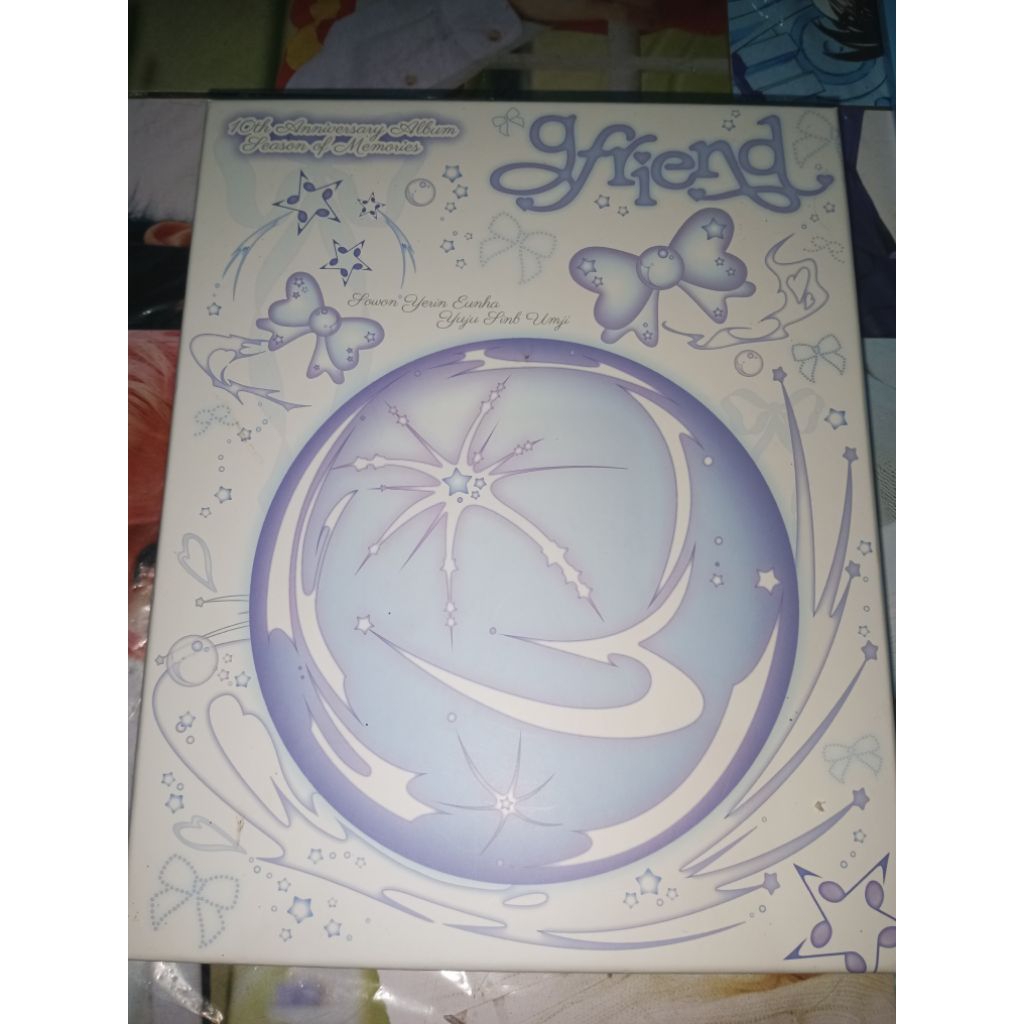 Album Gfriend seasons of memories Original Unsealed + photocard official+ Freebies Kpop  Photobook M