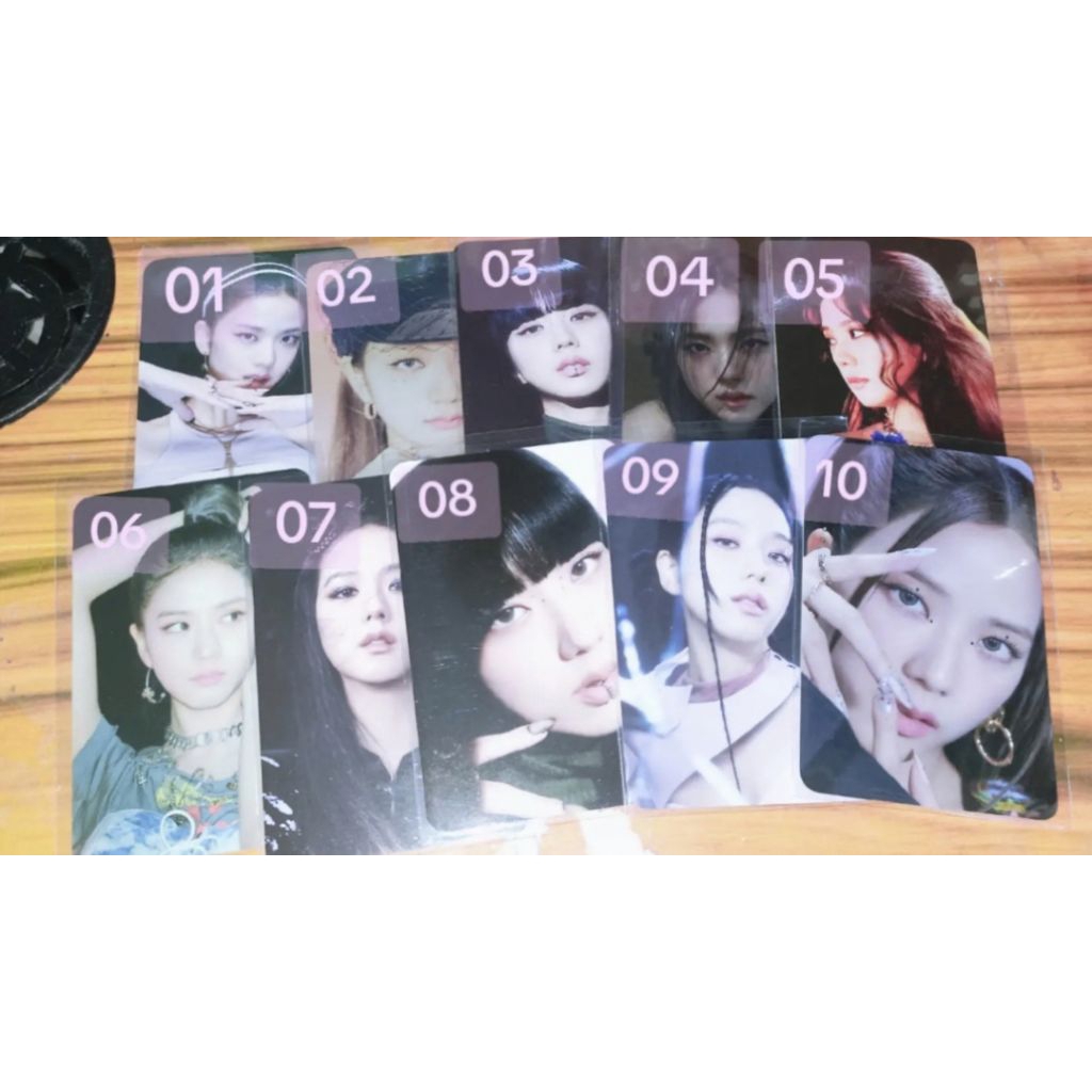 PHOTOCARD OFFICIAL JISOO