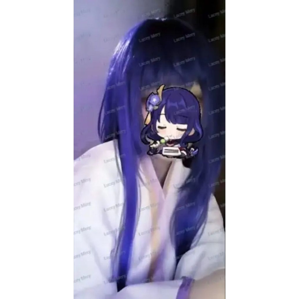 Fullset Cosplay Raiden Makoto GenshinImpact