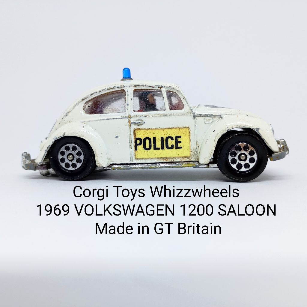 Corgi Toys Whizzwheels 1969 Vintage VOLKSWAGEN 1200 SALOON GT Britain