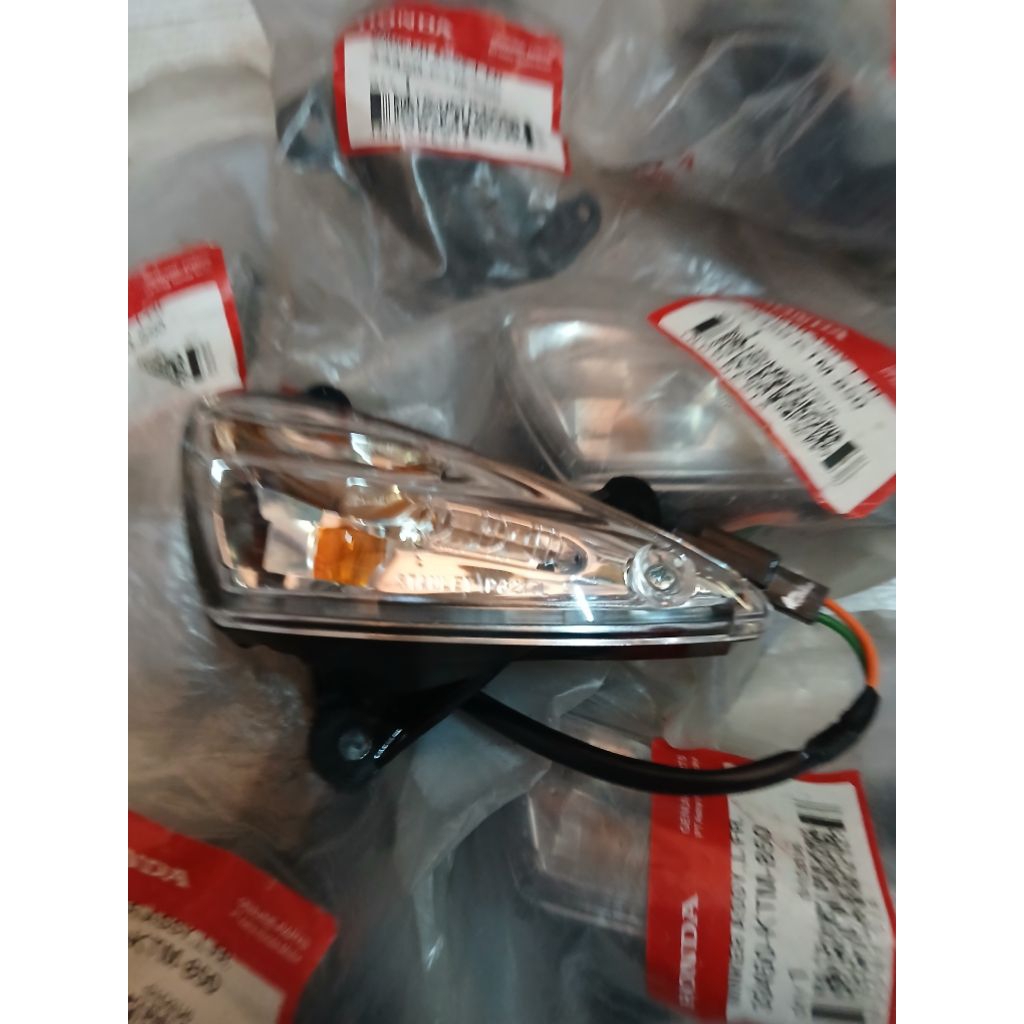 33450 KTM 850 LAMPU SEIN DEPAN SUPRA X 125 LAMA KIRI ORIGINAL AHM STANLEY