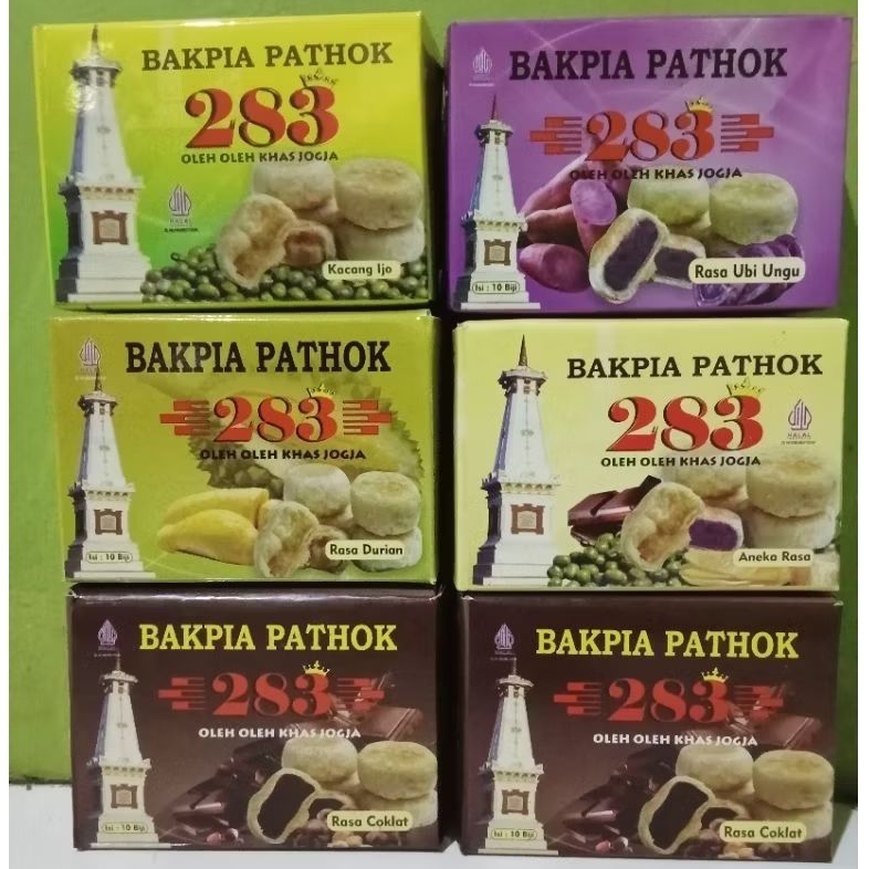 Bakpia Patok Aneka Rasa khas Jogja isi 10 pcs