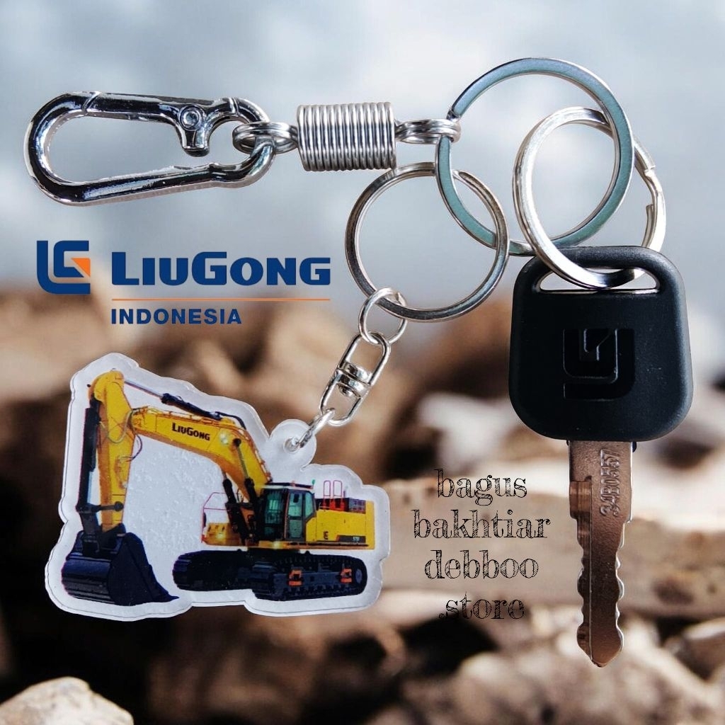 Master Key Liugong - Kunci Liugong Set Gantungan Kunci
