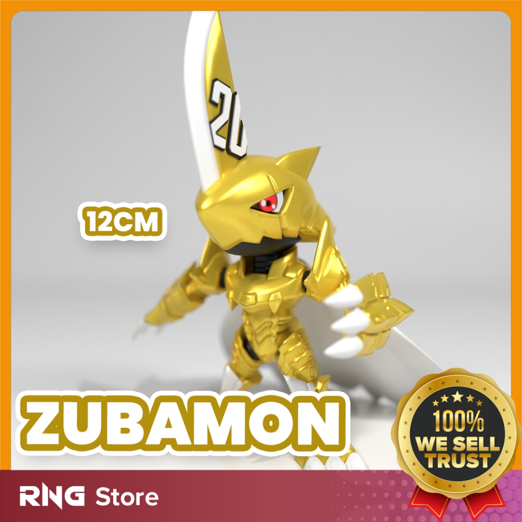 Zubamon Digimon Rookie Figure Toys Statue Action Figure