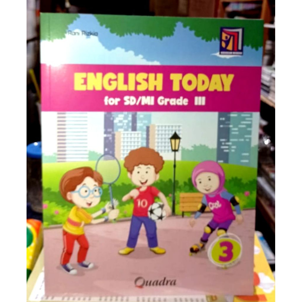 Buku English Today Kelas 3 SD Kurikulum Merdeka Quadra