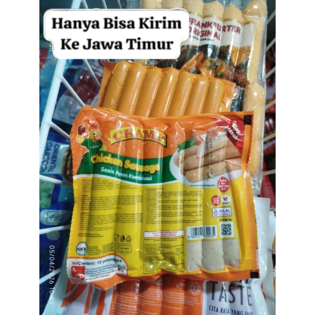 champ sosis ayam premium frozen food