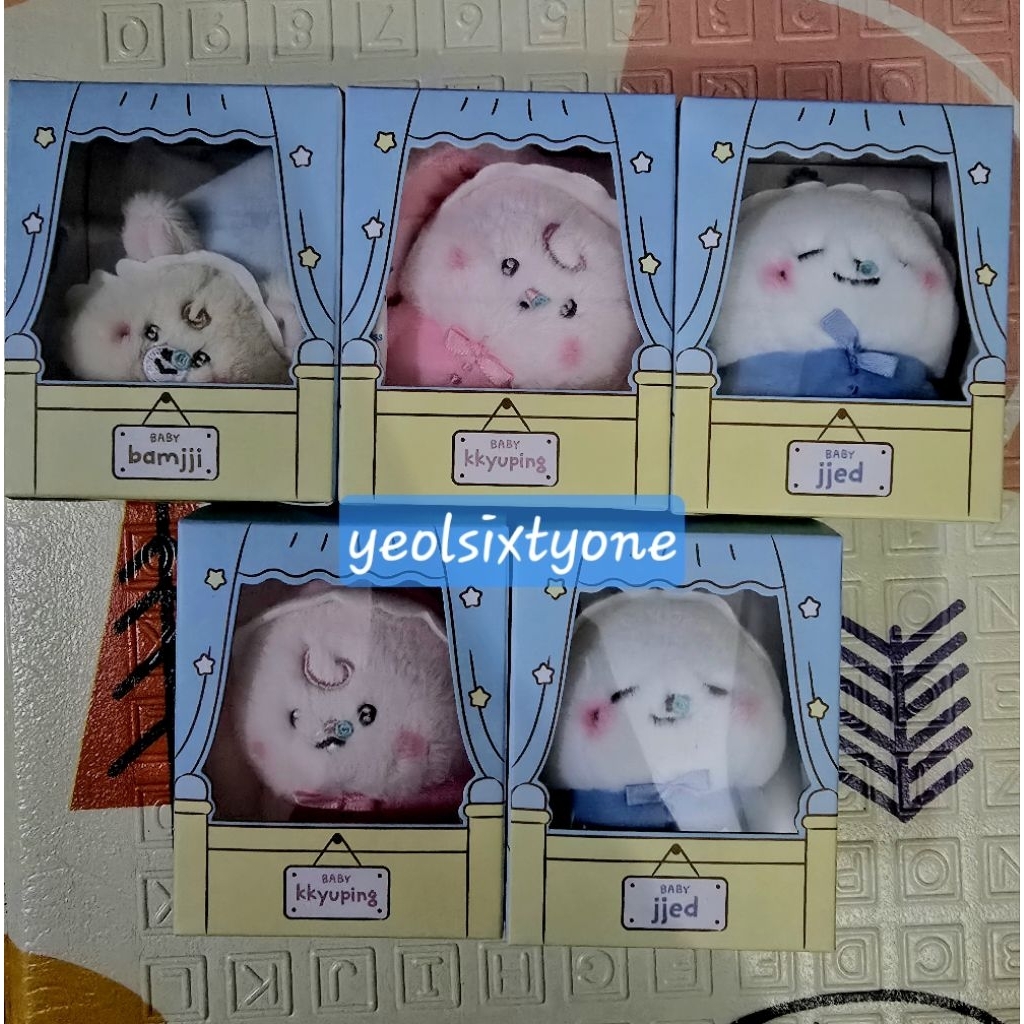 [READY STOCK] KEYRING BABY DREAMIEZ BAMJJI JJED KKYUPING