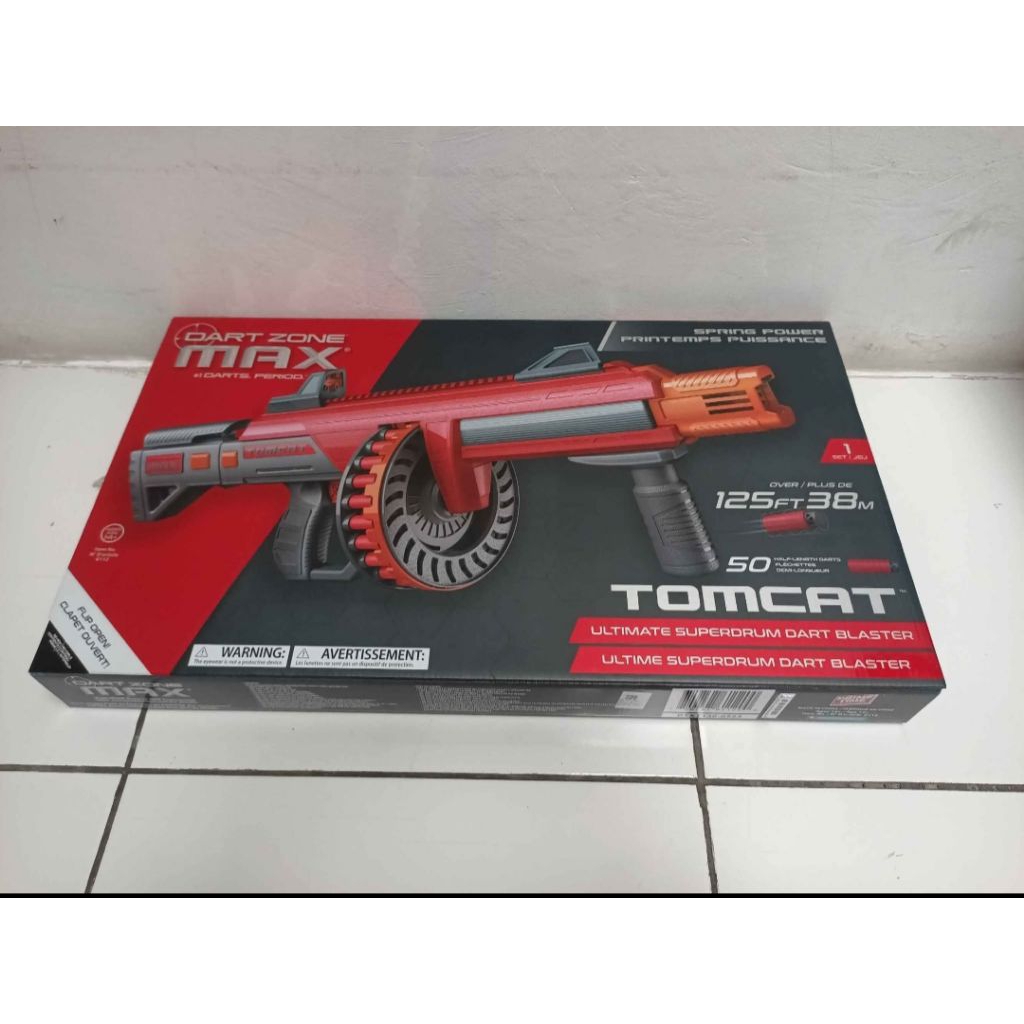 Dart Zone Max Tomcat Tembakan Mainan