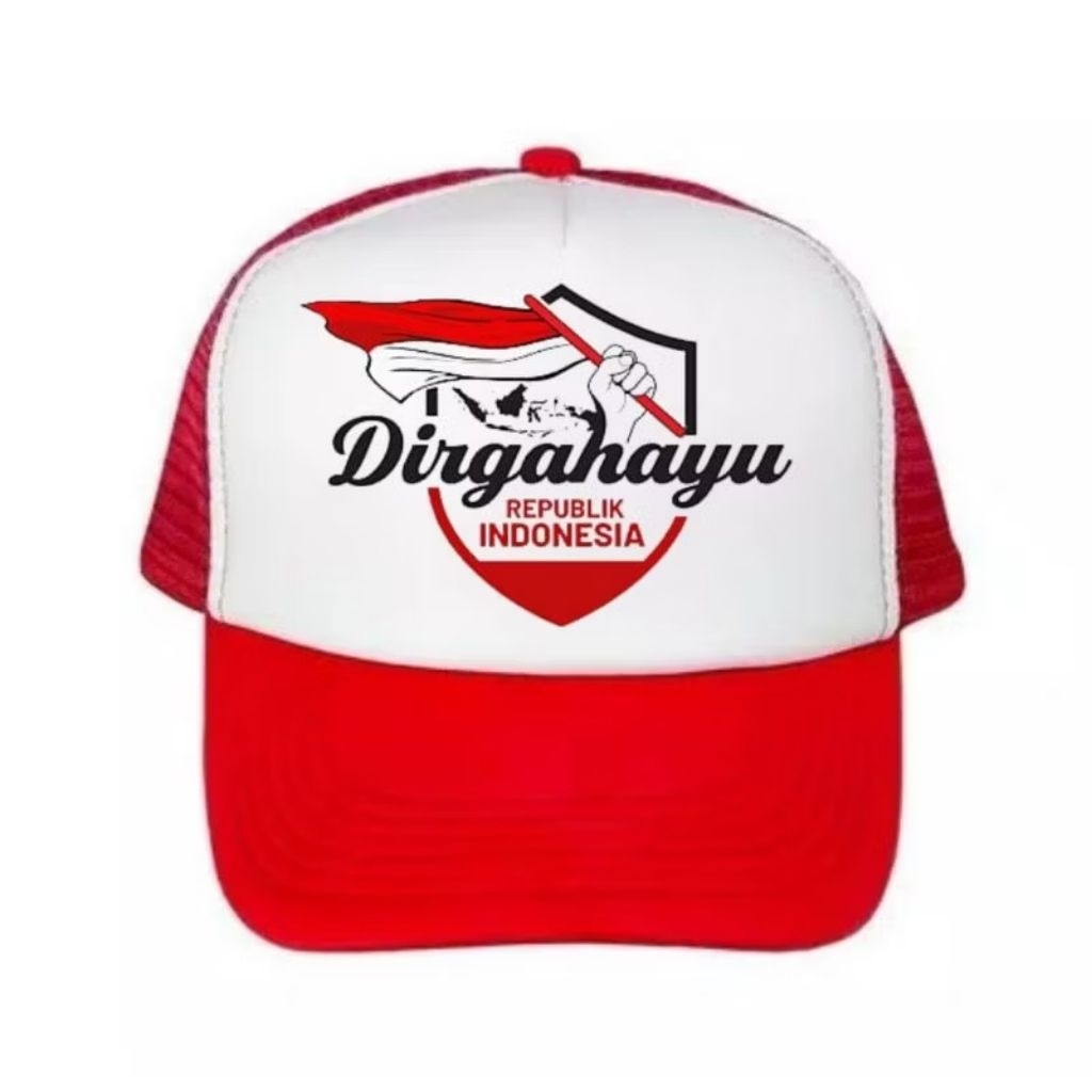 topi merah putih dirgahayu