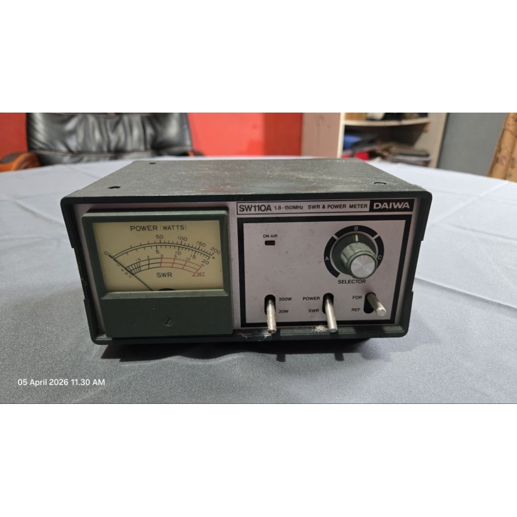 [BEKAS] Daiwa SWR & Power Meter Radio SW110A