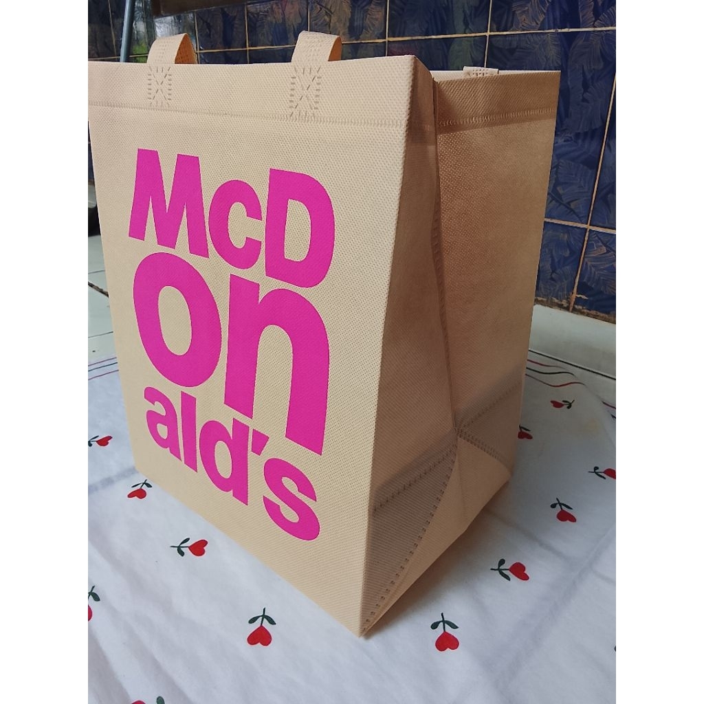 Totebag Mcd || Tas McDonald's || Reusable Bag Mcd || Tas Belanja McD