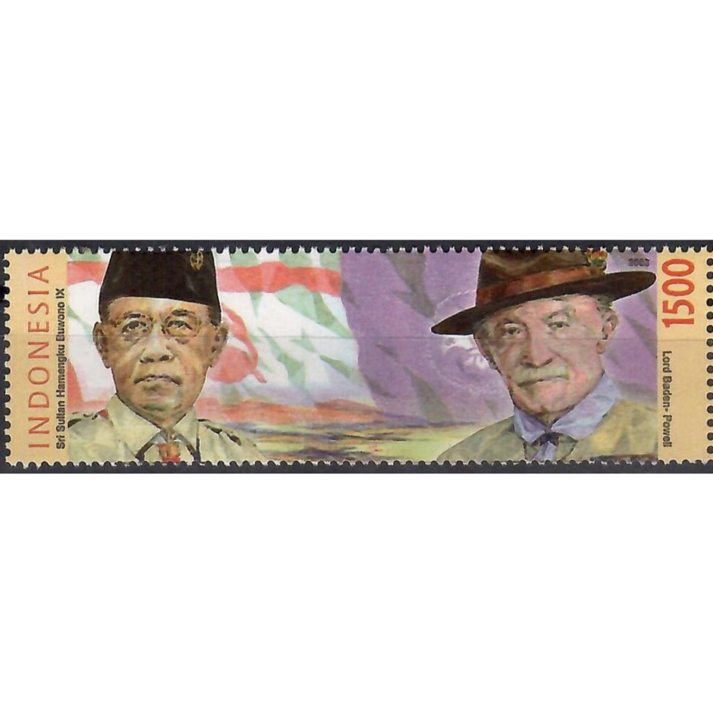 Perangko Filateli Indonesia 2003 Scouts
