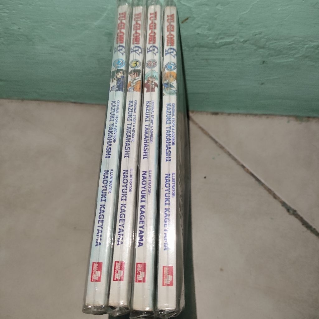 komik set yu gi oh 1- 4