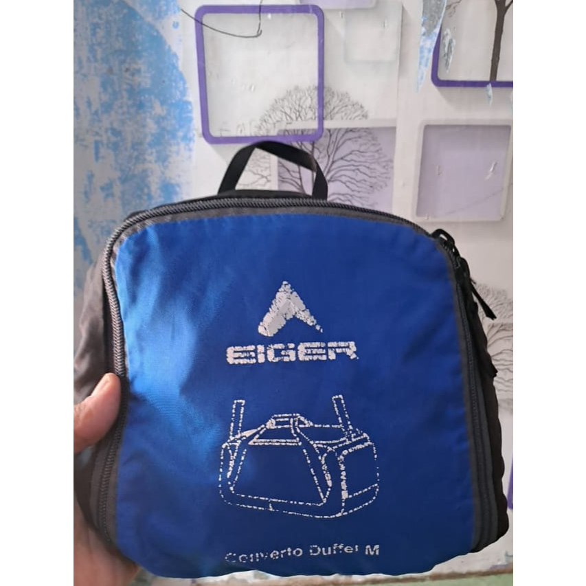 Tas Lipat EIGER CONVERTO DUFFEL M