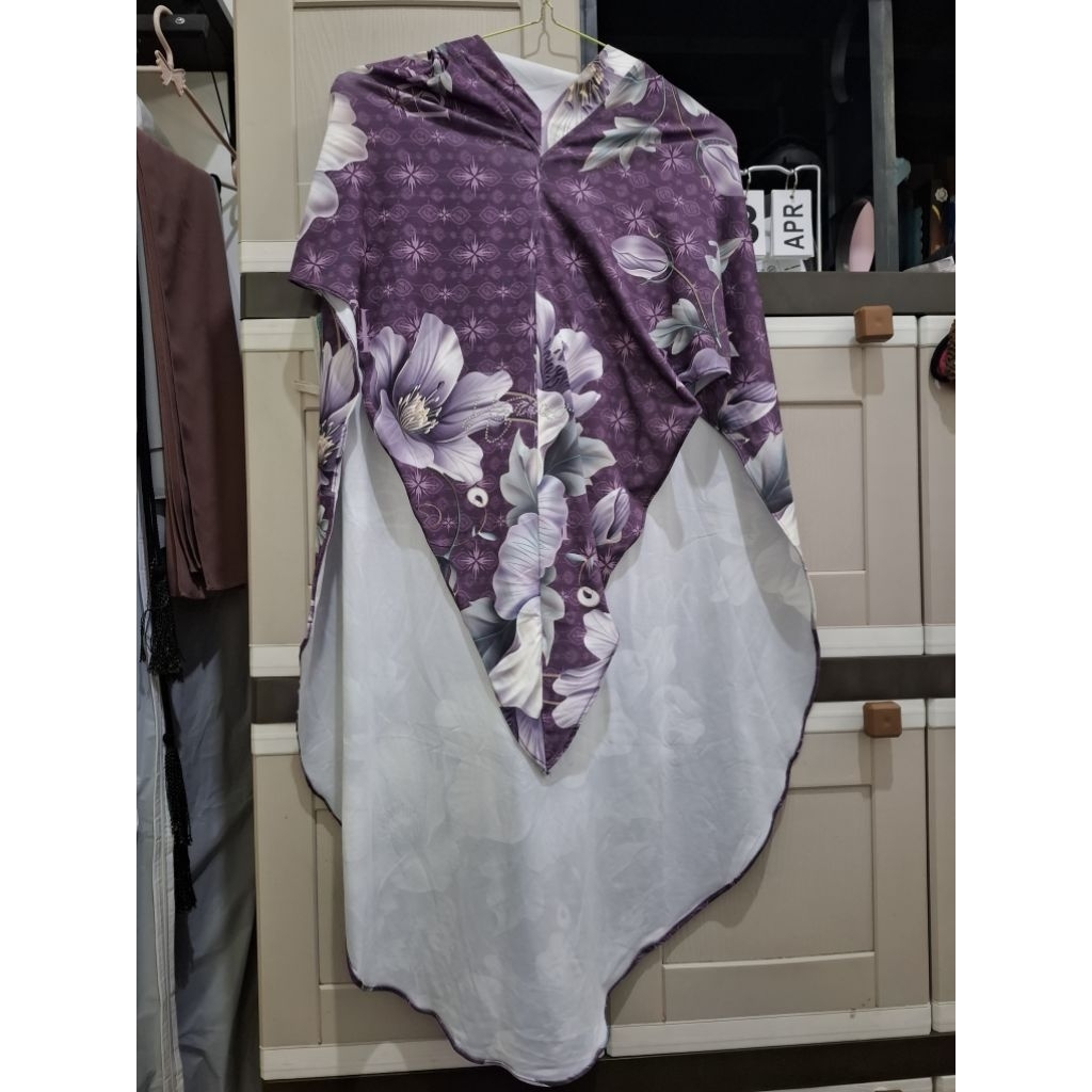 baru gamis haziqa set hijab