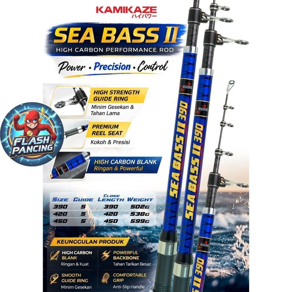 JORAN SURF KAMIKAZE SEA BASS II 390/420/450