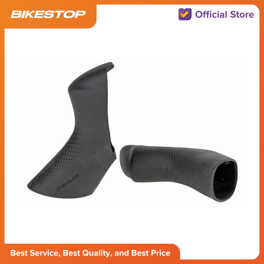 SRAM Hood Covers - Red Etap AXS Black Pair