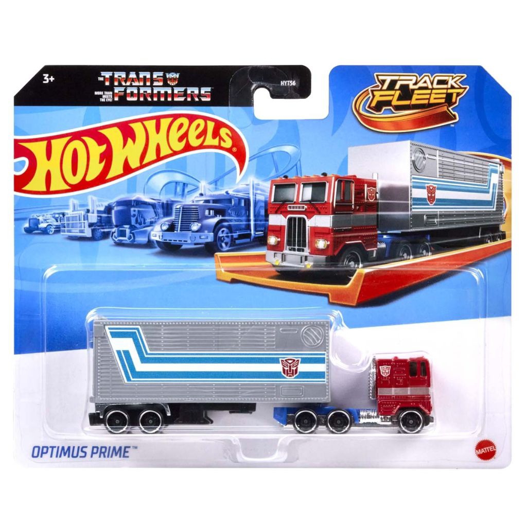 Hot Wheels Track Fleet Transformers Optimus Prime Truck
