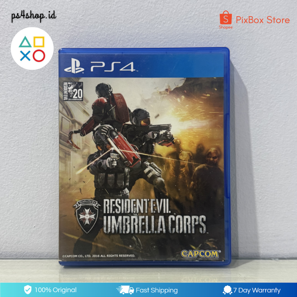 BD Kaset Resident Evil Umbrella Corps PS4 Original Second Bekas | RE Umbrella Corp Game Disc Shooter