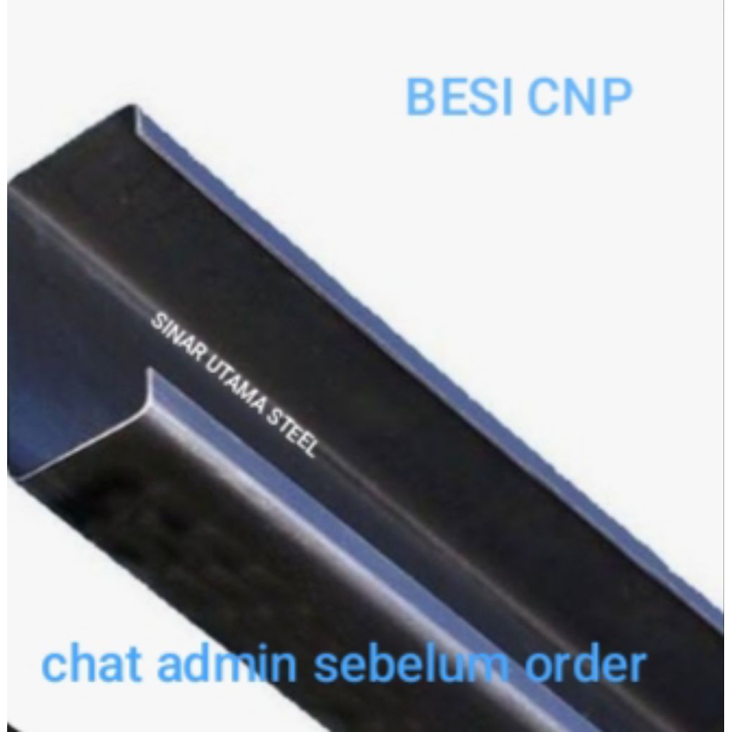 BESI CNP 100 X 50 X 2,3MM / Besi CANAL C 100 X 50 X 2,3MM KANOPI ATAP