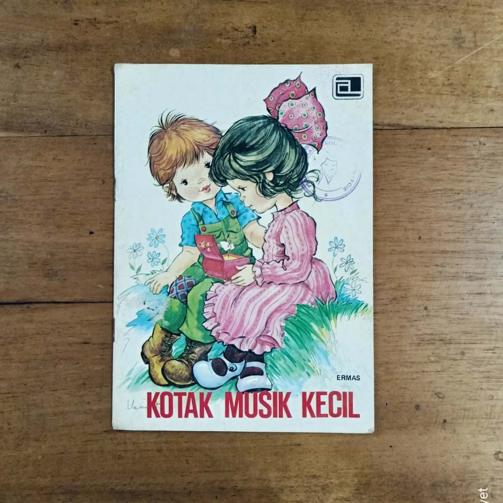 Buku Cerita Anak Vintage Seri Dua Saudara Nomor 04 Kotak Musik Kecil Penerbit Aries Lima Cetakan Per
