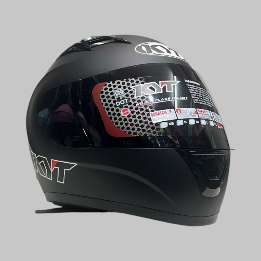 Helm Full Face KYT R10 Solid Original
