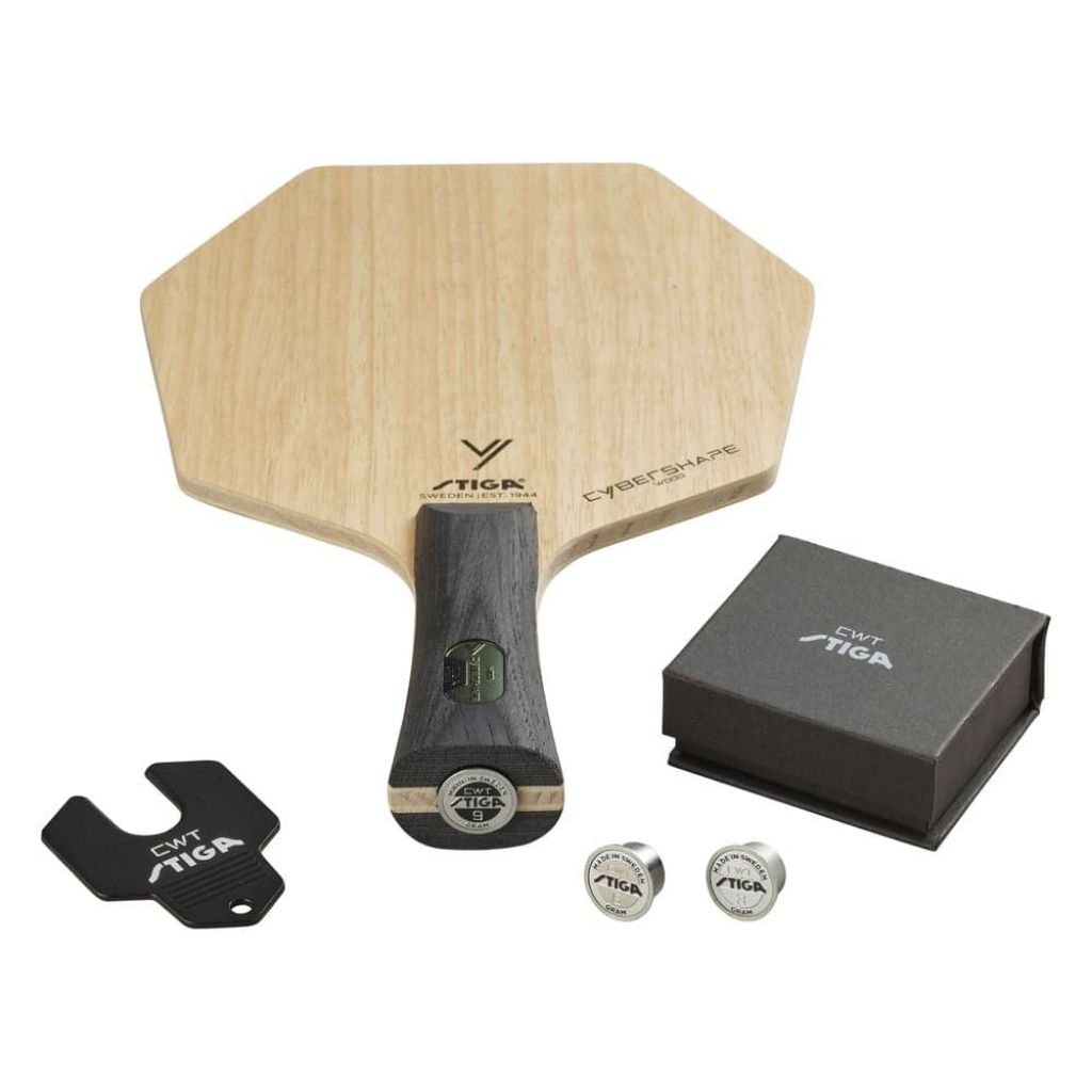 KAYU BATS TENIS MEJA STIGA CYBERSHAPE WOOD CWT ORIGINAL