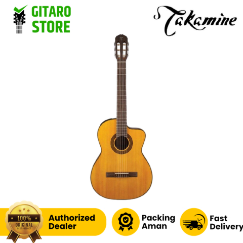 Gitar Nylon KlasikGitar Nylon Klasik Elektrik TAKAMINE GC3CE GC 3 CE Natural Elektrik TAKAMINE GC3CE