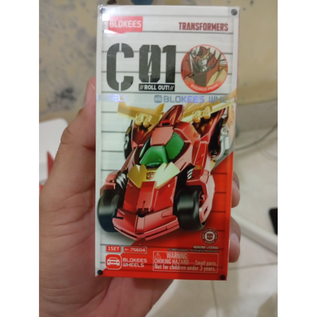 Blokees C 01 Wheel Secret Rodimus Prime Radiant Edition