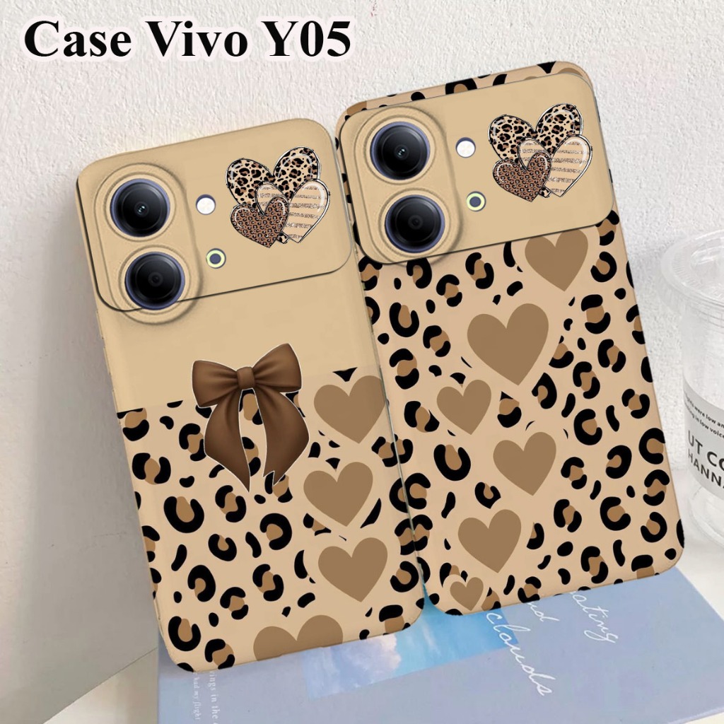 Case Leopard Hp Vivo Y05 Y04 Y04s Y400 Y21d V60 V60 Lite V50 V50 Lite Y19s V40 Lite Y300T X200 N 204