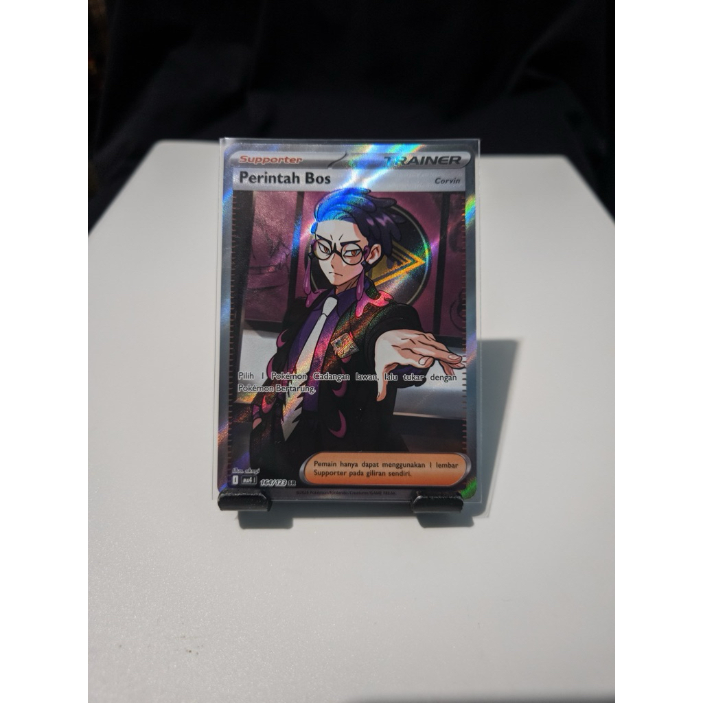 Kartu Pokemon Trainer Supporter Ledakan Peniada Perintah Bos SR