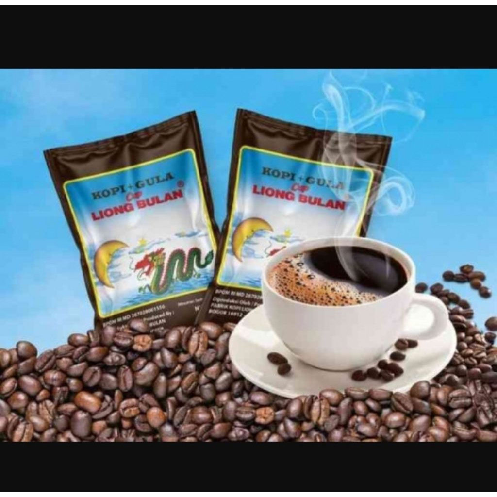 Kopi liong bulan khas bogor 5 pcs nikmat nya berasa kopi plus gula