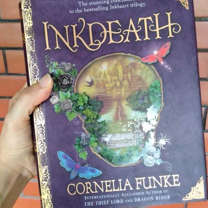 Cornelia Funke Inkdeath Inkworld Trilogy Book 3 (HC) Buku Novel Fantasy Fiction Bahasa Inggris Prelo