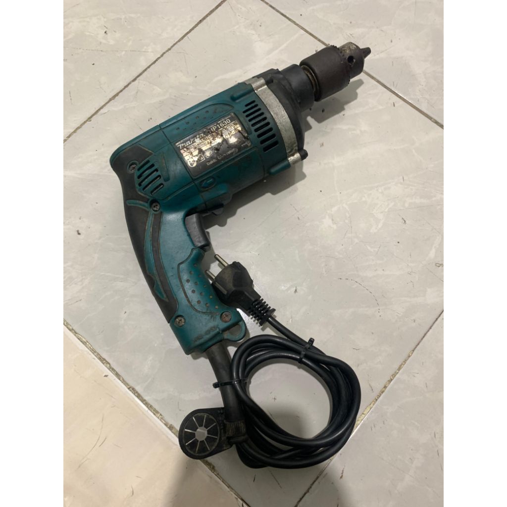bor listrik MAKITA 13MM HP1630 second berkualitas