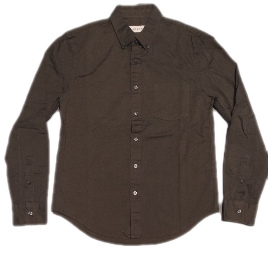 giordano green army shirt