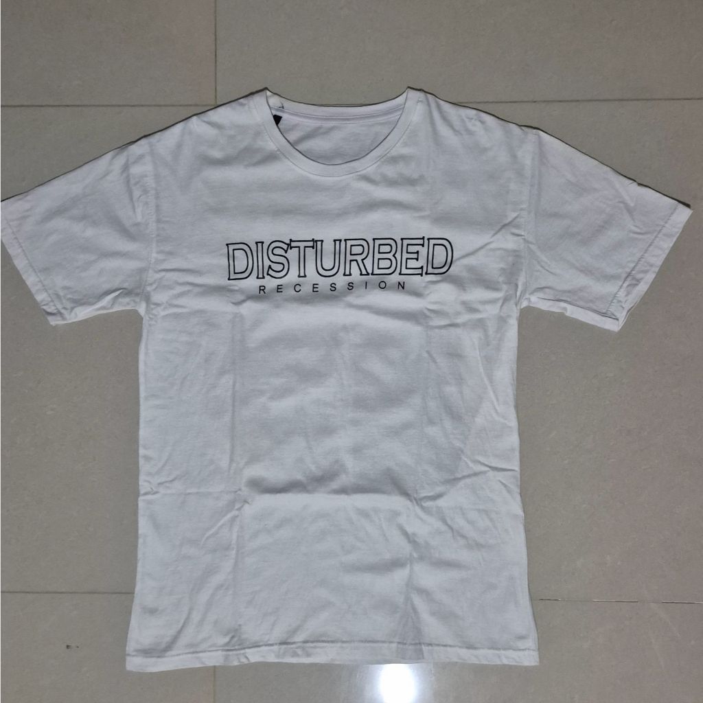 Kaos Putih Disturbed