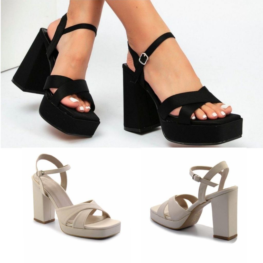 Sepatu Zr Platform High Heels Shoes