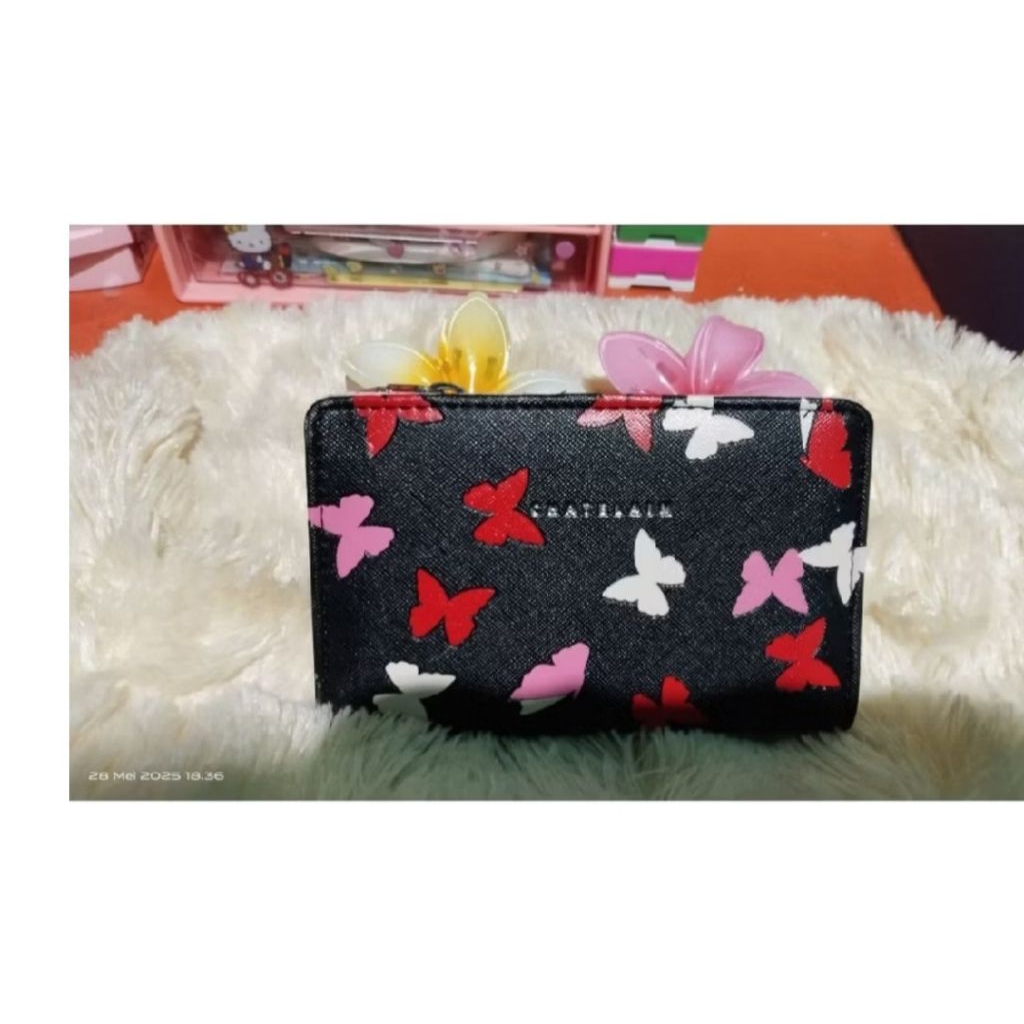 dompet chatelain butterfly cute