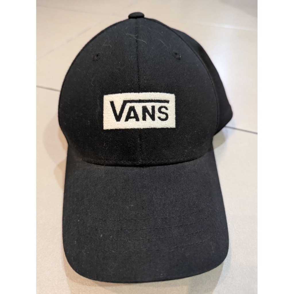 topi vans boxed structured jockey hitam