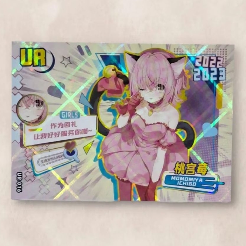 Kartu CCG Goddess Tokyo Mew Mew Momomiya Ichigo UR 016