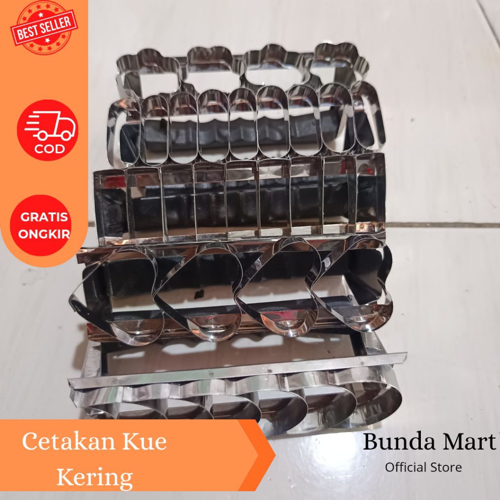 Cetakan kue kering kastengel/Aneka cetakan kue kering kastengel